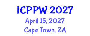 International Conference on Positive Psychology and Wellbeing (ICPPW) April 15, 2027 - Cape Town, South Africa