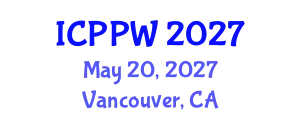 International Conference on Positive Psychology and Wellbeing (ICPPW) May 20, 2027 - Vancouver, Canada