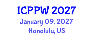International Conference on Positive Psychology and Wellbeing (ICPPW) January 09, 2027 - Honolulu, United States