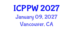 International Conference on Positive Psychology and Wellbeing (ICPPW) January 09, 2027 - Vancouver, Canada