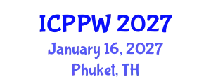 International Conference on Positive Psychology and Wellbeing (ICPPW) January 16, 2027 - Phuket, Thailand