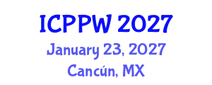 International Conference on Positive Psychology and Wellbeing (ICPPW) January 23, 2027 - Cancún, Mexico