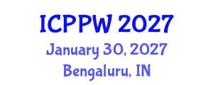International Conference on Positive Psychology and Wellbeing (ICPPW) January 30, 2027 - Bengaluru, India