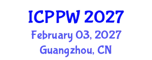 International Conference on Positive Psychology and Wellbeing (ICPPW) February 03, 2027 - Guangzhou, China