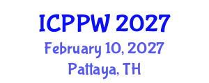 International Conference on Positive Psychology and Wellbeing (ICPPW) February 10, 2027 - Pattaya, Thailand