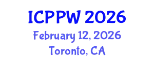 International Conference on Positive Psychology and Wellbeing (ICPPW) February 12, 2026 - Toronto, Canada