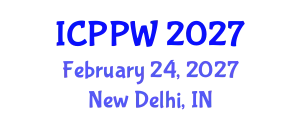 International Conference on Positive Psychology and Wellbeing (ICPPW) February 24, 2027 - New Delhi, India