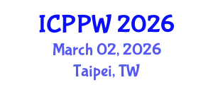 International Conference on Positive Psychology and Wellbeing (ICPPW) March 02, 2026 - Taipei, Taiwan
