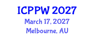 International Conference on Positive Psychology and Wellbeing (ICPPW) March 17, 2027 - Melbourne, Australia
