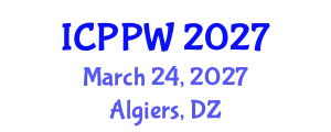 International Conference on Positive Psychology and Wellbeing (ICPPW) March 24, 2027 - Algiers, Algeria