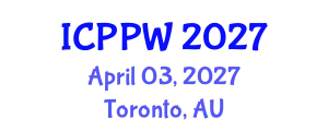 International Conference on Positive Psychology and Wellbeing (ICPPW) April 03, 2027 - Toronto, Australia