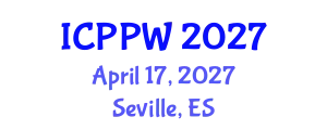 International Conference on Positive Psychology and Wellbeing (ICPPW) April 17, 2027 - Seville, Spain