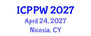 International Conference on Positive Psychology and Wellbeing (ICPPW) April 24, 2027 - Nicosia, Cyprus