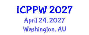 International Conference on Positive Psychology and Wellbeing (ICPPW) April 24, 2027 - Washington, Australia