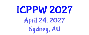 International Conference on Positive Psychology and Wellbeing (ICPPW) April 24, 2027 - Sydney, Australia