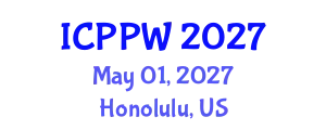 International Conference on Positive Psychology and Wellbeing (ICPPW) May 01, 2027 - Honolulu, United States