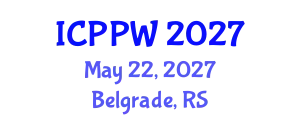 International Conference on Positive Psychology and Wellbeing (ICPPW) May 22, 2027 - Belgrade, Serbia