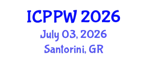 International Conference on Positive Psychology and Wellbeing (ICPPW) July 03, 2026 - Santorini, Greece