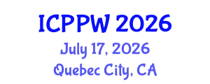 International Conference on Positive Psychology and Wellbeing (ICPPW) July 17, 2026 - Quebec City, Canada