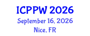 International Conference on Positive Psychology and Wellbeing (ICPPW) September 16, 2026 - Nice, France