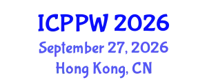 International Conference on Positive Psychology and Wellbeing (ICPPW) September 27, 2026 - Hong Kong, China