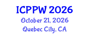 International Conference on Positive Psychology and Wellbeing (ICPPW) October 21, 2026 - Quebec City, Canada