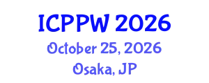 International Conference on Positive Psychology and Wellbeing (ICPPW) October 25, 2026 - Osaka, Japan