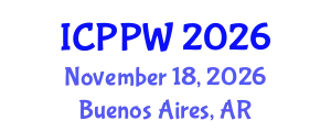 International Conference on Positive Psychology and Wellbeing (ICPPW) November 18, 2026 - Buenos Aires, Argentina