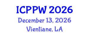 International Conference on Positive Psychology and Wellbeing (ICPPW) December 13, 2026 - Vientiane, Laos