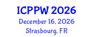 International Conference on Positive Psychology and Wellbeing (ICPPW) December 16, 2026 - Strasbourg, France