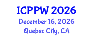 International Conference on Positive Psychology and Wellbeing (ICPPW) December 16, 2026 - Quebec City, Canada