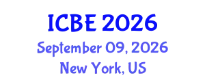 International Conference on Biodiversity and Ecosystems (ICBE) September 09, 2026 - New York, United States