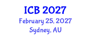 International Conference on Bacteriophages (ICB) February 25, 2027 - Sydney, Australia