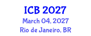 International Conference on Bacteriophages (ICB) March 04, 2027 - Rio de Janeiro, Brazil