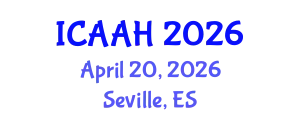 International Conference on Aquatic Animal Health (ICAAH) April 20, 2026 - Seville, Spain
