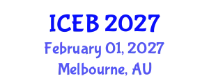 International Conference on Extracellular Biomarkers (ICEB) February 01, 2027 - Melbourne, Australia