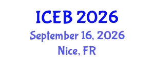 International Conference on Extracellular Biomarkers (ICEB) September 16, 2026 - Nice, France