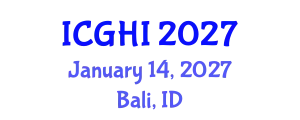 International Conference on Global Health and Innovation (ICGHI) January 14, 2027 - Bali, Indonesia