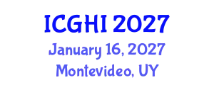 International Conference on Global Health and Innovation (ICGHI) January 16, 2027 - Montevideo, Uruguay