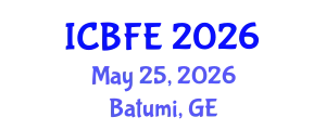 International Conference on Bioprocessing and Food Engineering (ICBFE) May 25, 2026 - Batumi, Georgia