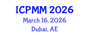 International Conference on Pain Medicine and Management (ICPMM) March 16, 2026 - Dubai, United Arab Emirates