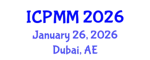 International Conference on Pain Medicine and Management (ICPMM) January 26, 2026 - Dubai, United Arab Emirates