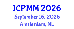 International Conference on Pain Medicine and Management (ICPMM) September 16, 2026 - Amsterdam, Netherlands