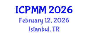 International Conference on Pain Medicine and Management (ICPMM) February 12, 2026 - Istanbul, Turkey