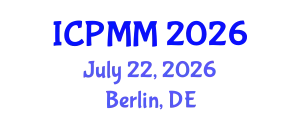 International Conference on Pain Medicine and Management (ICPMM) July 22, 2026 - Berlin, Germany