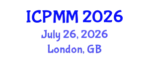 International Conference on Pain Medicine and Management (ICPMM) July 26, 2026 - London, United Kingdom