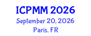 International Conference on Pain Medicine and Management (ICPMM) September 20, 2026 - Paris, France