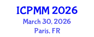 International Conference on Pain Medicine and Management (ICPMM) March 30, 2026 - Paris, France