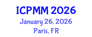 International Conference on Pain Medicine and Management (ICPMM) January 26, 2026 - Paris, France