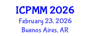 International Conference on Pain Medicine and Management (ICPMM) February 23, 2026 - Buenos Aires, Argentina